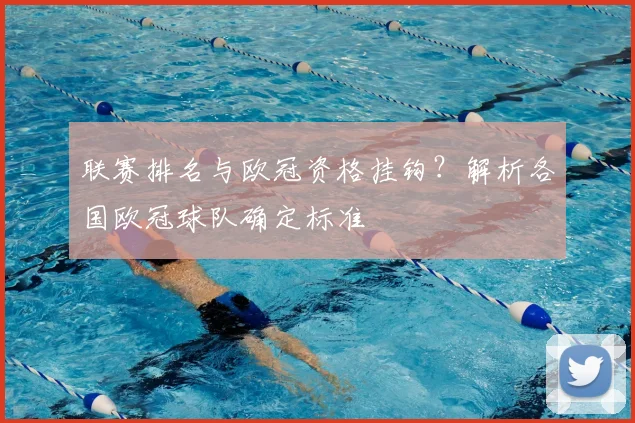 联赛排名与欧冠资格挂钩？解析各国欧冠球队确定标准